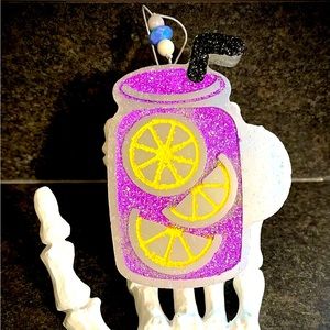 Lavender lemonade scented car freshie